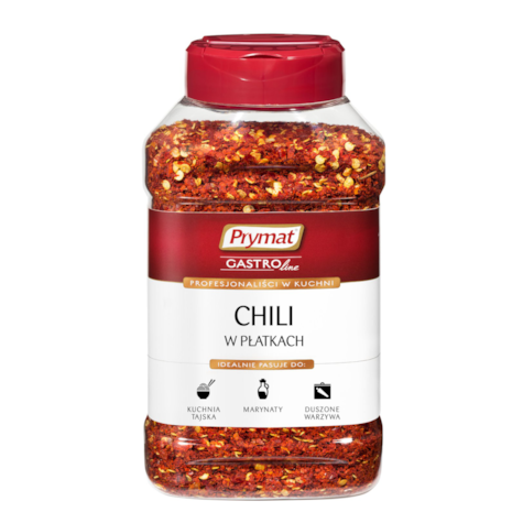 PRYMAT CHILI W PŁATKACH 300g/6 pet