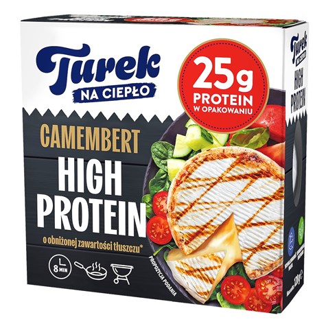 TUREK CAMEMBERT NA CIEPŁO HIGH PROTEIN 120g/8