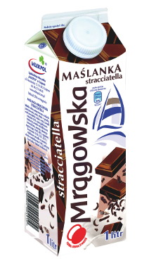 MRĄGOWSKA MAŚLANKA STRACCIATELLA 1L/6