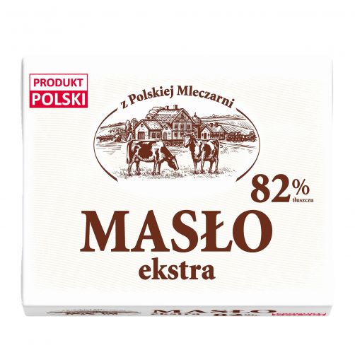 MLEKOVITA MASŁO EXTRA Z POLSKIEJ MLECZARNI 200g/50