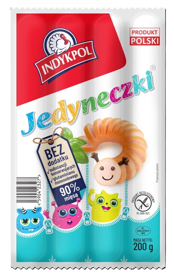 INDYKPOL PARÓWKI JEDYNECZKI 200g/11