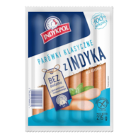 INDYKPOL PARÓWKI KLASYCZNE 215g/10