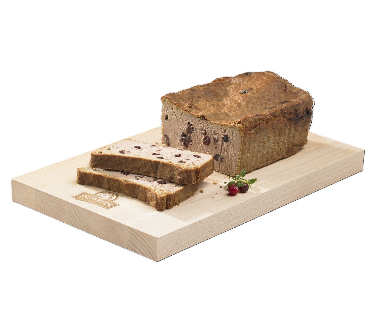 INDYKPOL PASZTET Z ŻURAWINĄ ok 2kg