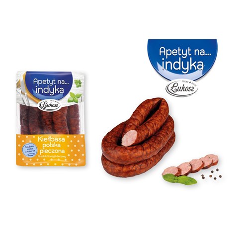 ŁUKOSZ KIEŁBASA POLSKA PIECZONA ok 1,1kg
