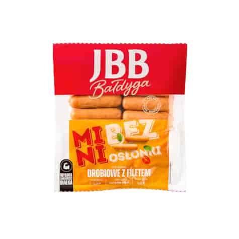 JBB KIEŁBASKI DR Z FILET MINI BEZ OSŁONK ok 0,6kg