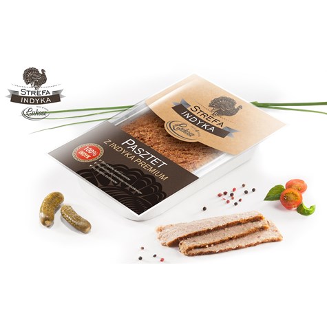 ŁUKOSZ PASZTET Z INDYKA PREMIUM ok 1,4kg