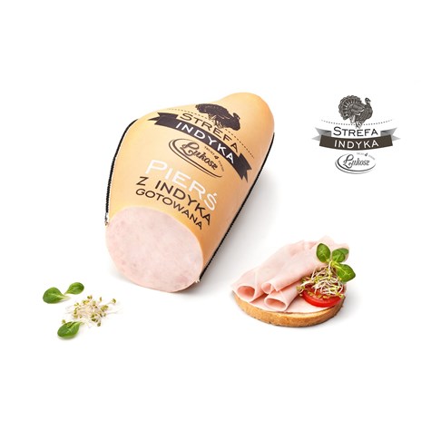 ŁUKOSZ PIERŚ Z INDYKA GOTOWANA ok 2,9kg
