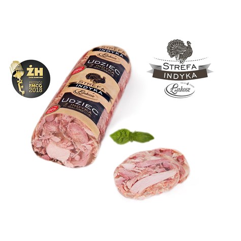 ŁUKOSZ UDZIEC Z INDYKA W GALARECIE ok 2,5kg