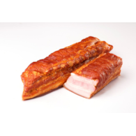 KONIAREK BOCZEK WĘDZONY PARZONY PASKI ok 0,8kg