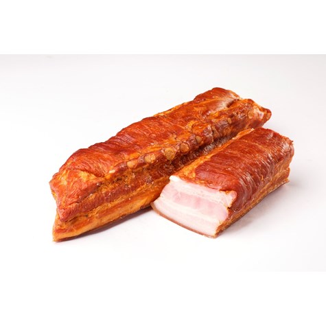 KONIAREK BOCZEK WĘDZONY PARZONY PASKI ok 0,8kg