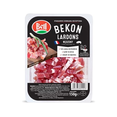 BELL BEKON LARDONS WĘDZONY 150g/20
