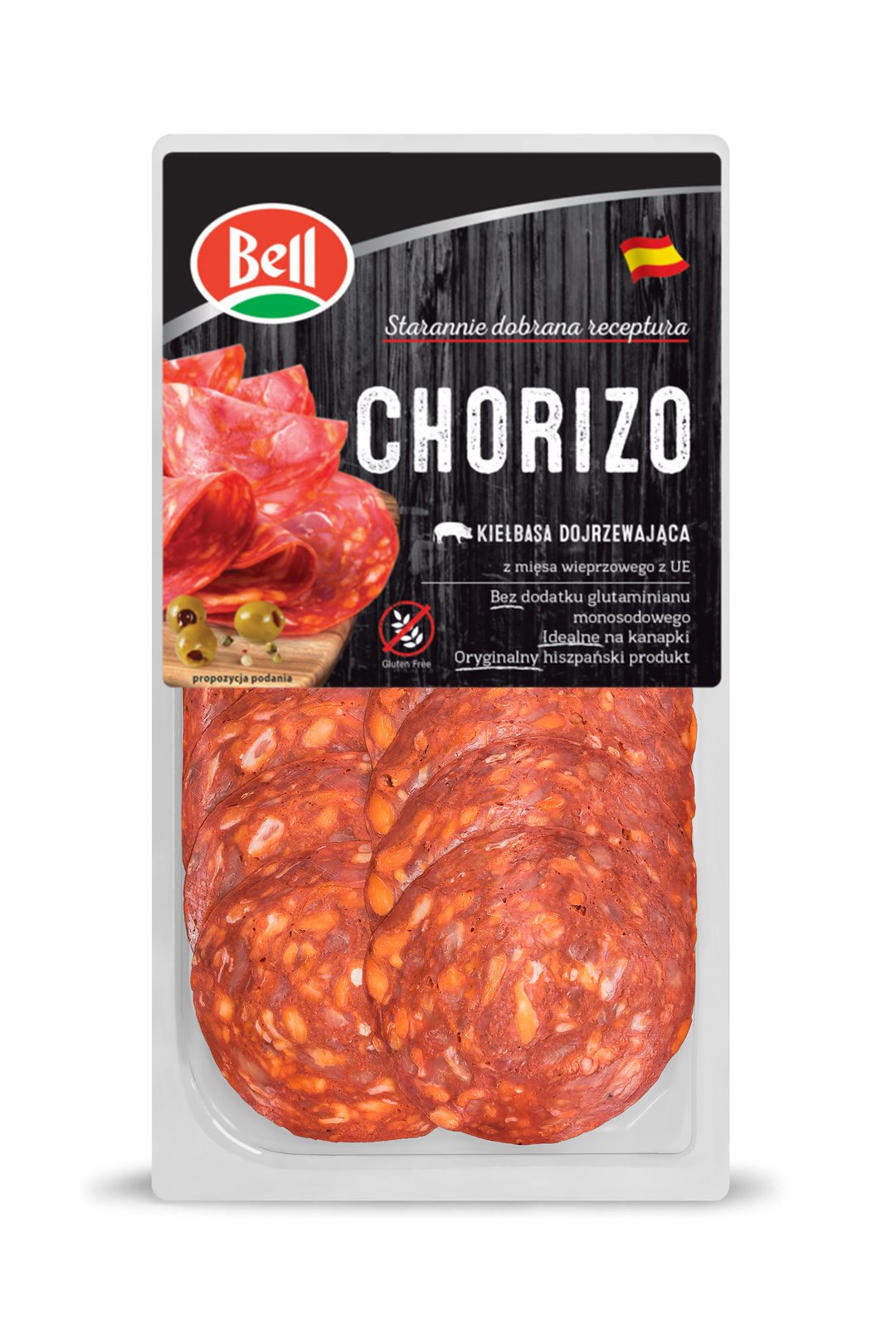 BELL CHORIZO PLASTRY 80g/15
