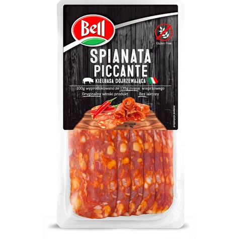 BELL SALAMI SPINATA PICCANTE PLASTRY 80g/12