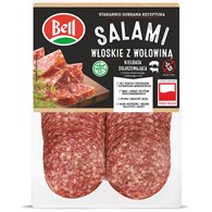 BELL SALAMI WŁOSKIE Z WOŁOW PLASTRY 80g/12