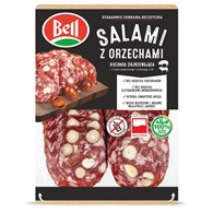 BELL SALAMI Z ORZECH LASKOWY PLASTRY 70g/12