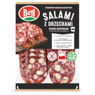 BELL SALAMI Z ORZECH LASKOWY PLASTRY 70g/12