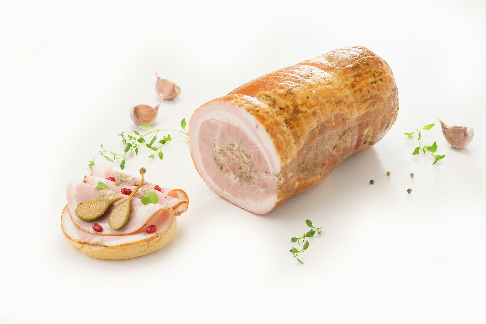 ŁUKÓW BOCZEK ROLOWANY Z CZOSNKIEM 1/2 VAC ok 1,5kg