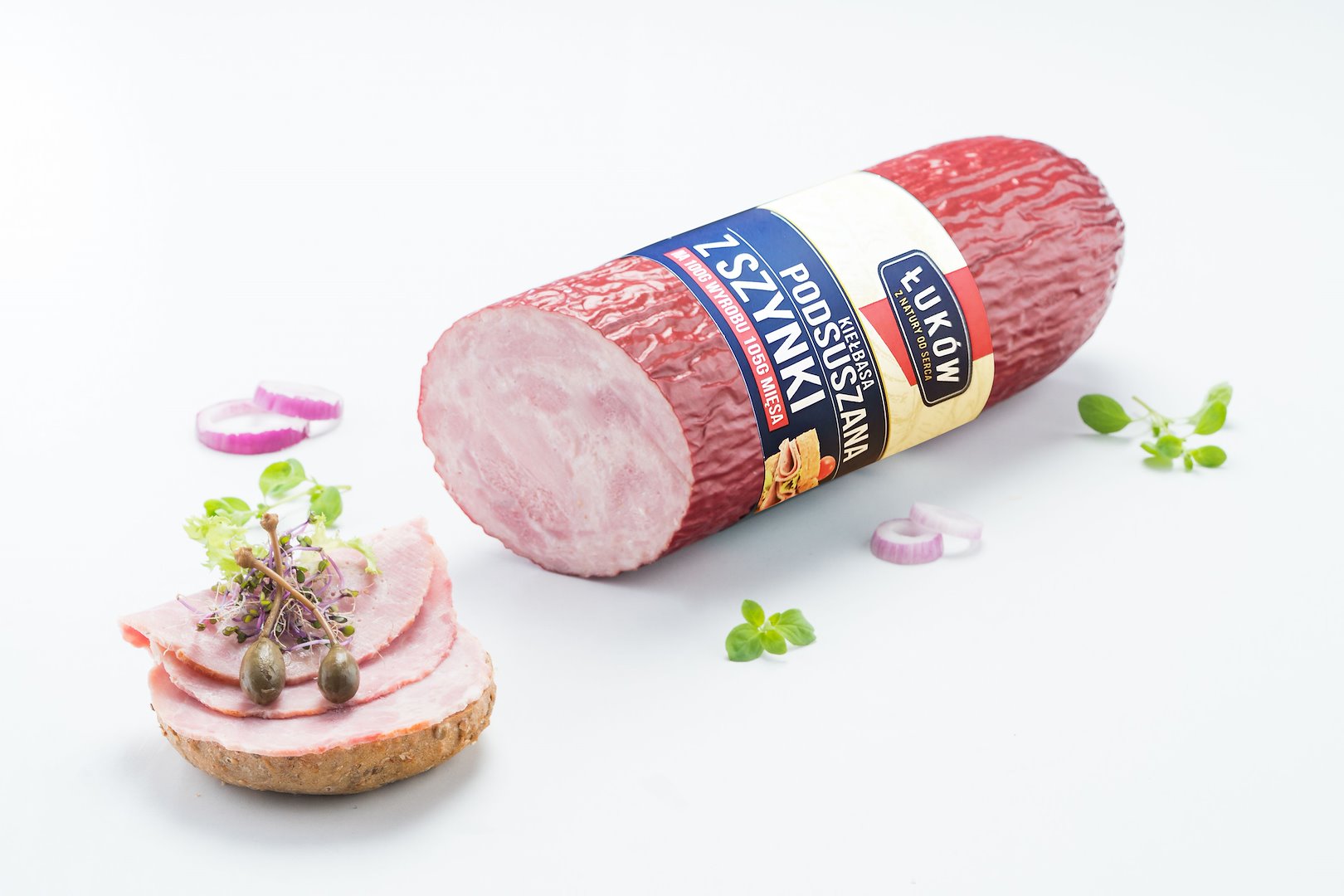 ŁUKÓW KIEŁBASA PODSUSZANA MAP ok 2kg
