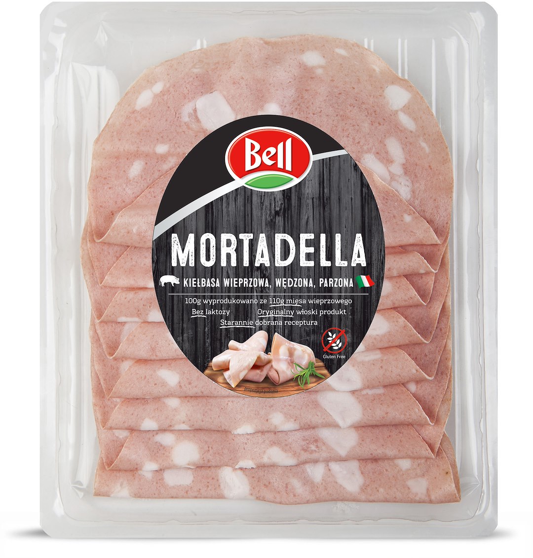 BELL MORTADELA PLASTRY 120g/12