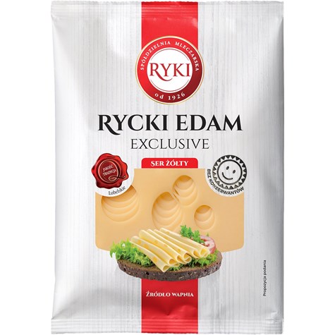 RYKI SER EDAM RYCKI PLASTRY 135g/12