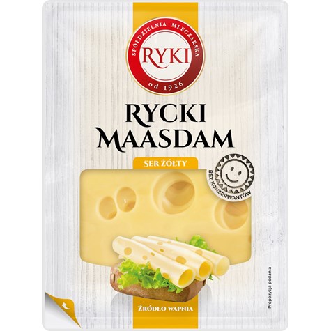 RYKI SER MAASDAM PLASTRY 135g/12