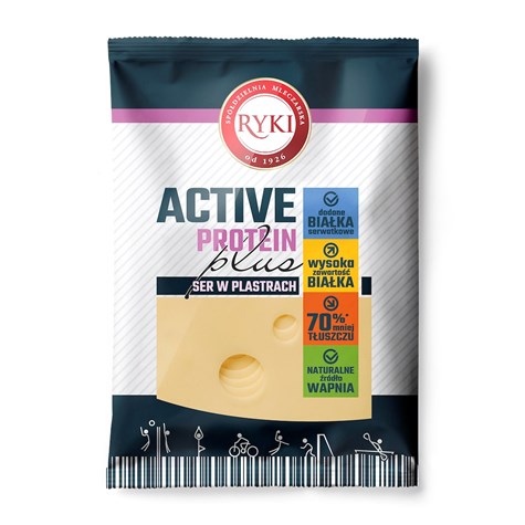 RYKI SER ACTIV PROTEIN PLUS PLASTRY 135g/12