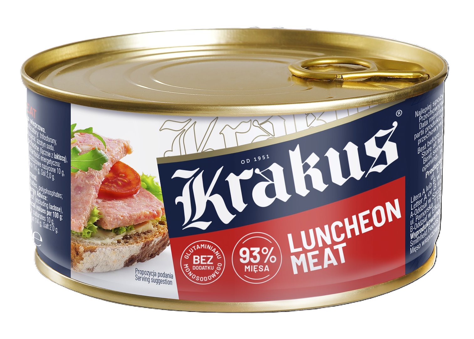 KRAKUS KONSERWA LUNCHEON MEAT 300g/6
