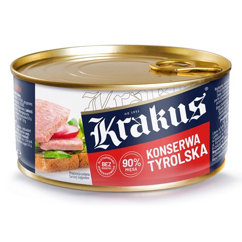 KRAKUS KONSERWA TYROLSKA 300g/6