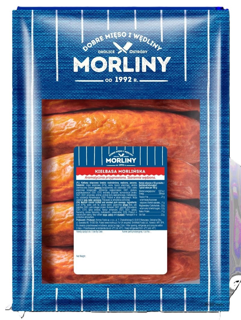 MORLINY KIEŁBASA MORLIŃSKA MAP ok 1,5kg