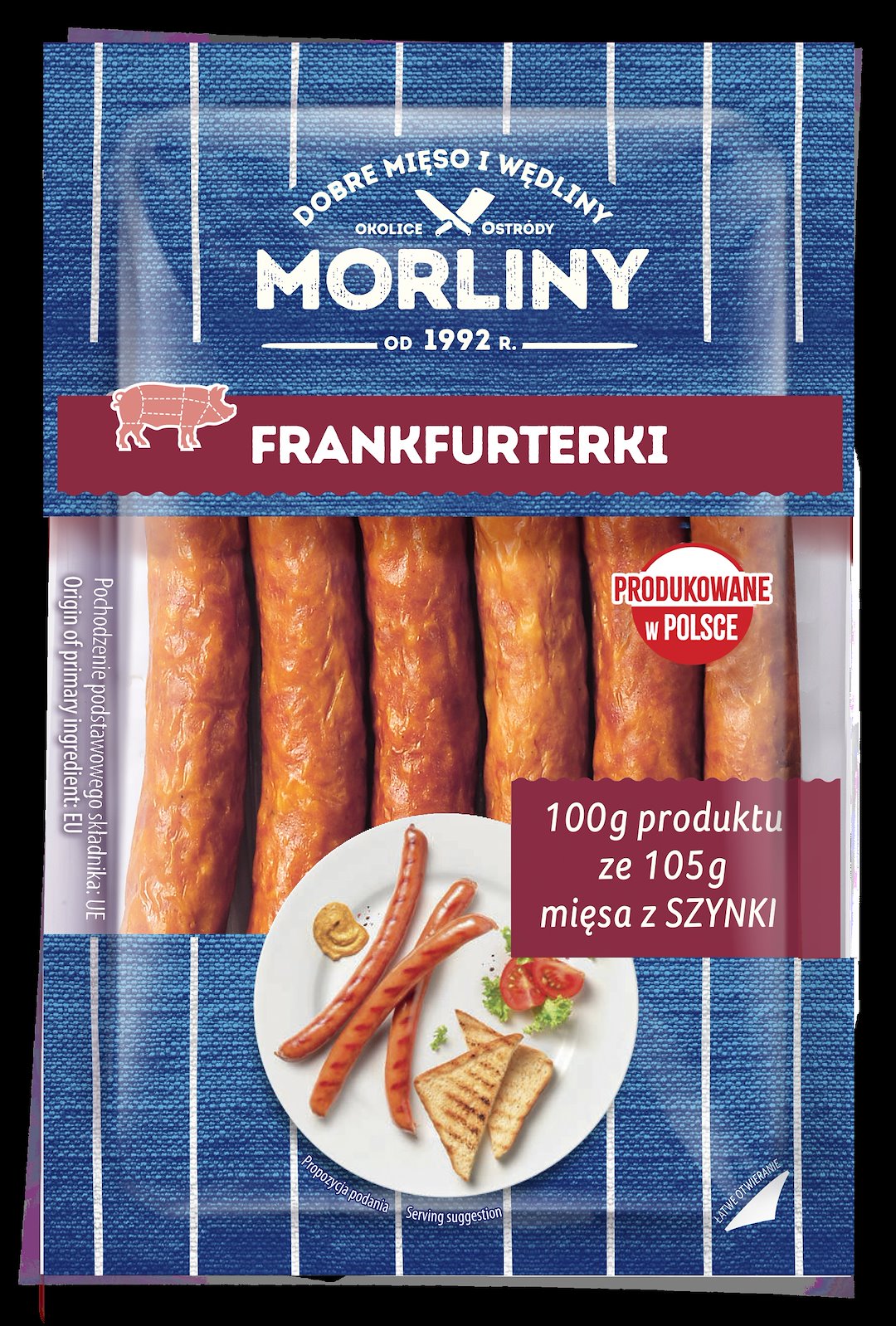 MORLINY FRANKFURTERKI 240g/11