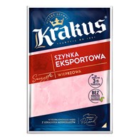 KRAKUS SZYNKA EXPORTOWA PLASTRY 120g/22