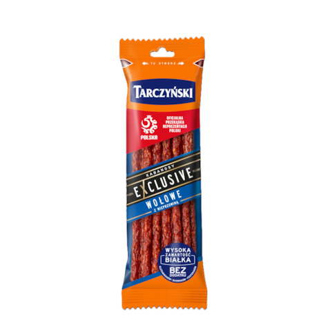 TARCZYŃSKI KABANOS EXCLUSIVE WOŁOWY 90g/18