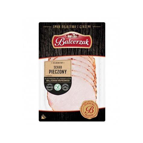 BALCERZAK SCHAB PIECZONY WIEPRZOWY PLASTRY 100g/10