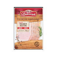 BALCERZAK SZYNKA DREWNEM WĘDZONA PLASTRY 100g/10