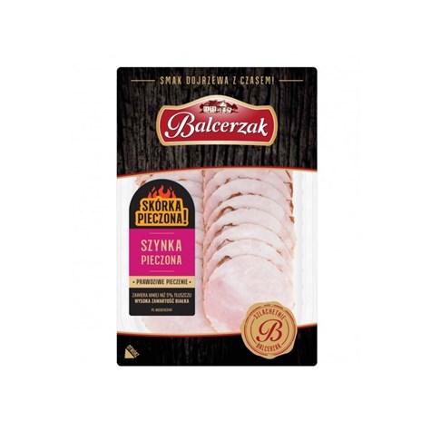 BALCERZAK SZYNKA PIECZONA PLASTRY 90g/10