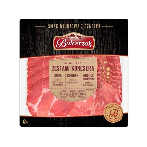 BALCERZAK ZESTAW KONESERA PLASTRY 120g/10