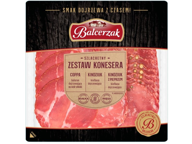 BALCERZAK ZESTAW KONESERA PLASTRY 120g/10