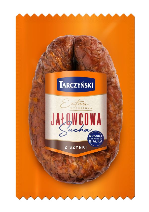 TARCZYŃSKI KIEŁBASA SUCHA JAŁOWCO Z SZYNKI 150g/12