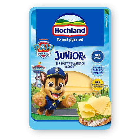 HOCHLAND PLASTRY TWAR b/lak JUNIOR ŁAGODNY 135g/12