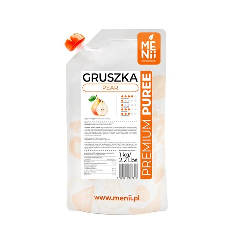 MENII PREMIUM PUREE GRUSZKA 1kg/5