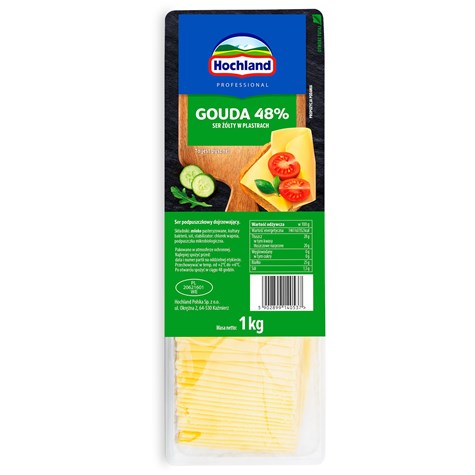 HOCHLAND SER GOUDA PLASTRY 1kg/6