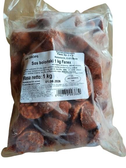 FANEX MR SOS BOLOŃSKI FAN DROPS 1kg/3 TRES AMIGOS