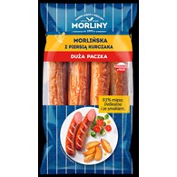 MORLINY KIEŁBASA MORLIŃ Z PIERSI KURCZAKA ok 1,2kg