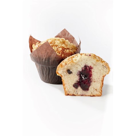 DELIFRANCE MUFFIN JAGODOWY Z KRUSZONKĄ 120g/24