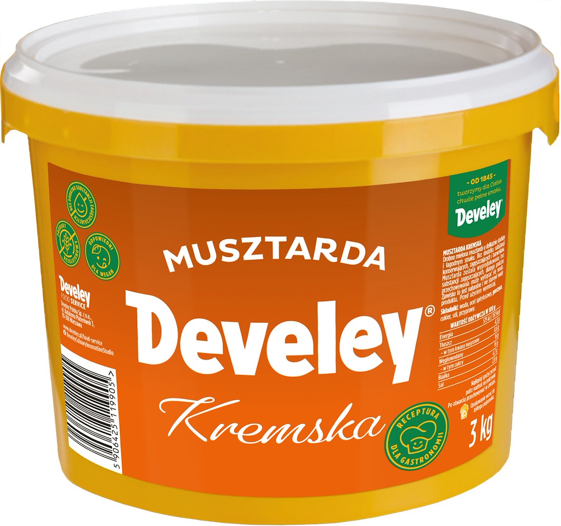 DEVELEY MUSZTARDA KREMSKA 3kg
