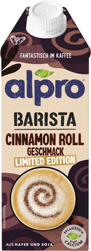 ALPRO NAPÓJ OWSIANO-SOJOWY CYNAMON 750ml/8 BARISTA