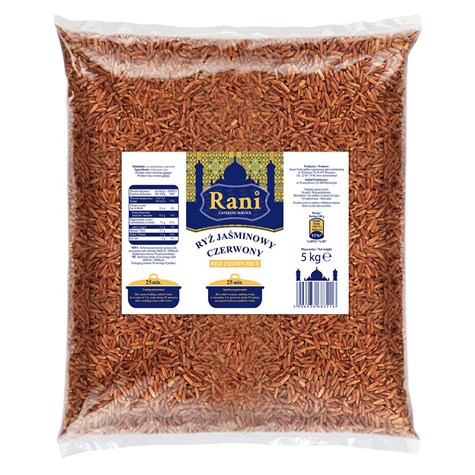 HALINA RYŻ CZERWONY JAŚMINOWY 5kg
