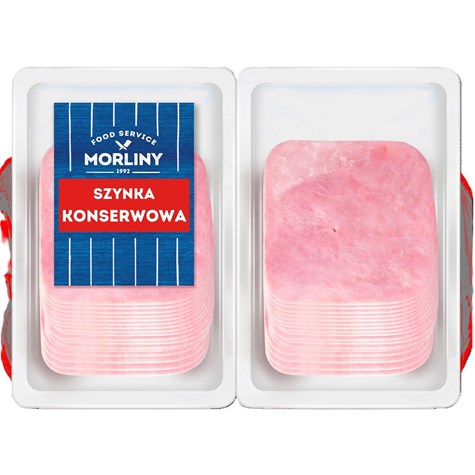 MORLINY SZYNKA KONSERWOWA PLASTRY 2x400g/6