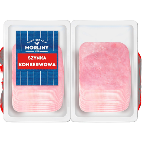MORLINY SZYNKA KONSERWOWA PLASTRY 2x400g/6