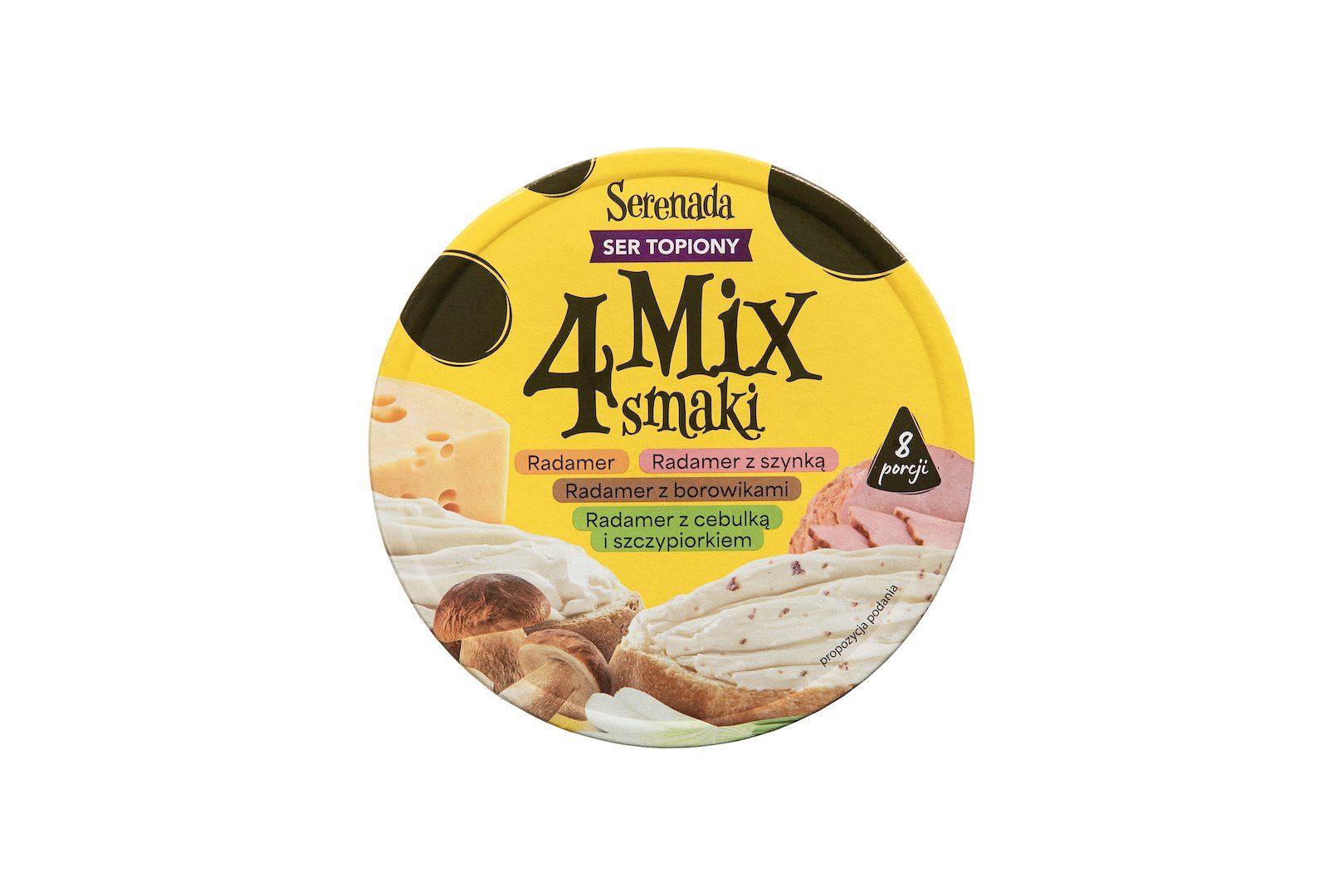 SERENADA SER TOPIONY KRĄŻEK 140g/16 RADAMER MIX